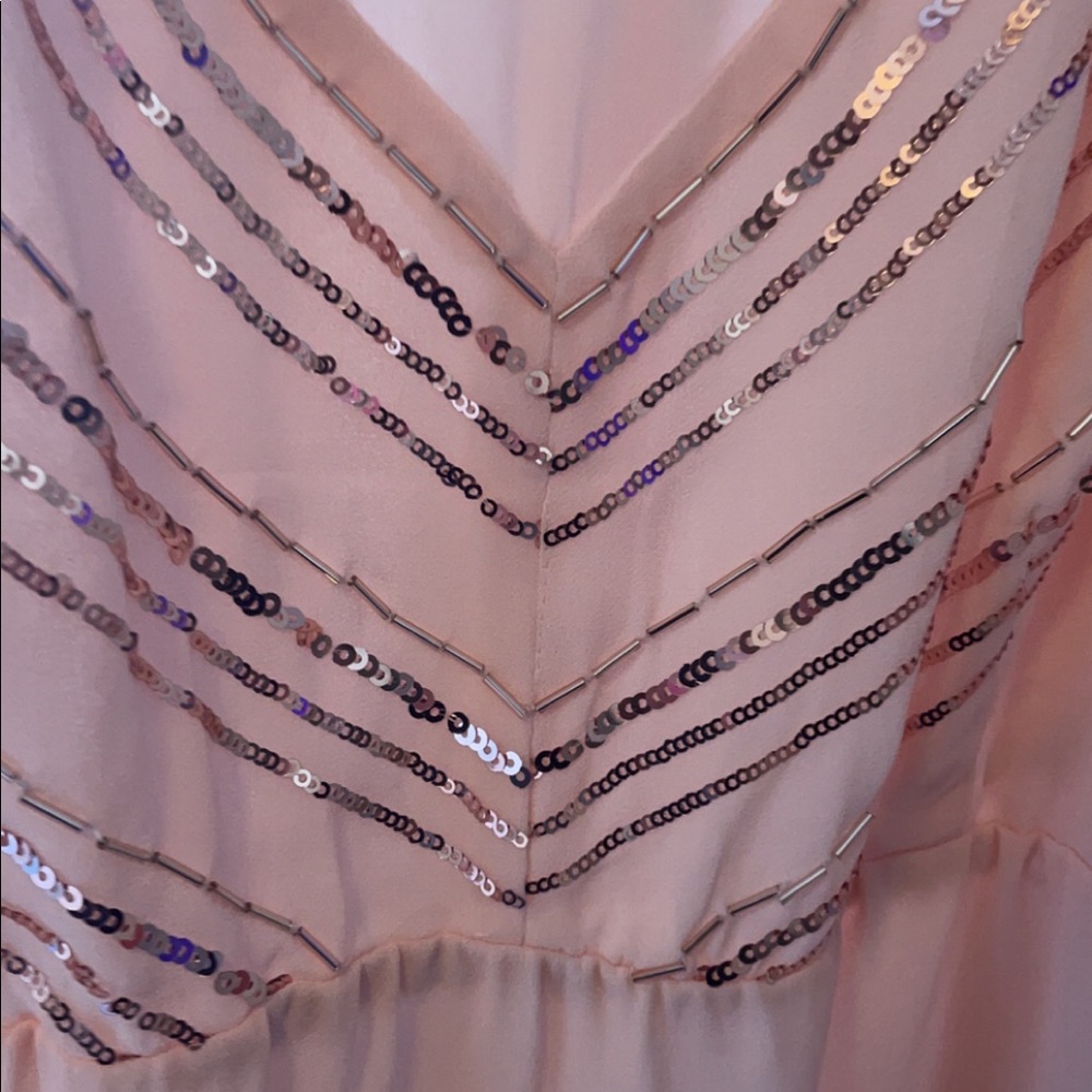 Torrid peach embellished tank 3x NWT